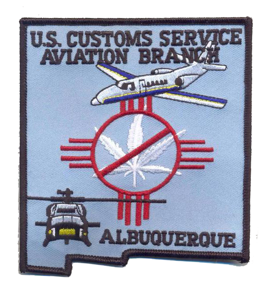 Legacy US Customs, Albuquerque Air Branch Patch