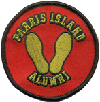 Officially Licensed USMC Parris Island Alumni Patch