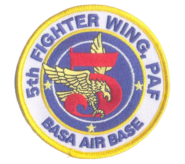 Philippine Air Force 5th Fighter Wing Patch