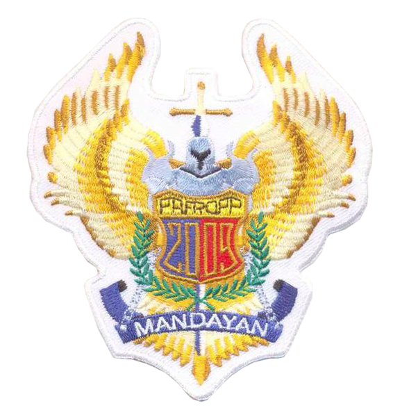 Philippine Air Force Officer Candidate School PAFROPP with hook and loop Patch