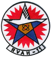 Officially Licensed US Navy RVAH-11 Checkertails Squadron Patch