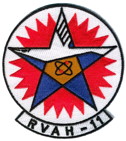 Officially Licensed US Navy RVAH-11 Checkertails Squadron Patch