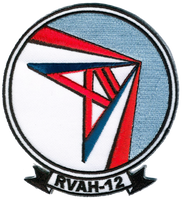 Officially Licensed US Navy RVAH-12 Speartips Squadron Patch