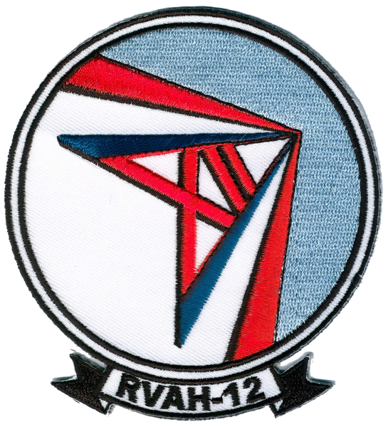 Officially Licensed US Navy RVAH-12 Speartips Squadron Patch