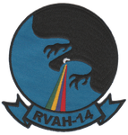 Officially Licensed US Navy RVAH-14 Eagle Eyes Squadron Patch