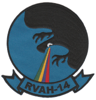 Officially Licensed US Navy RVAH-14 Eagle Eyes Squadron Patch