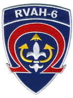 Officially Licensed US Navy RVAH-6 Fleurs Squadron Patch