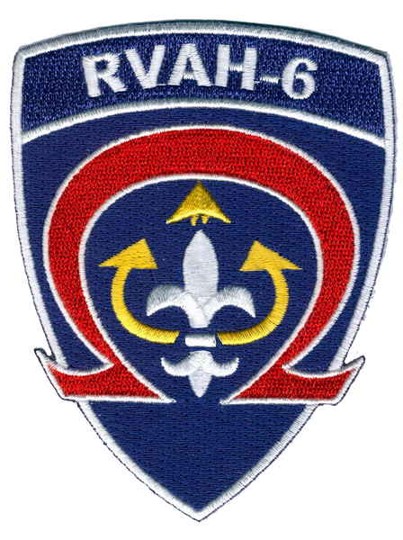 Officially Licensed US Navy RVAH-6 Fleurs Squadron Patch