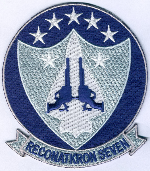 Officially Licensed US Navy RVAH-7 Peacemakers Squadron Patch