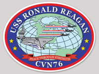 USS Ronald Reagan CVN-76 sticker