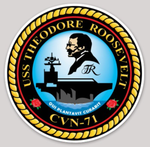USS Theodore Roosevelt CVN-71 sticker