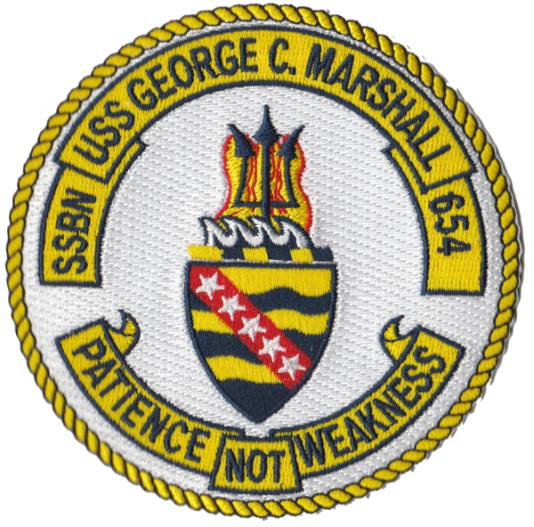 USS George C Marshall SSBN-654 patch