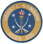 USS Henry L Stimsom SSBN-655 Patch