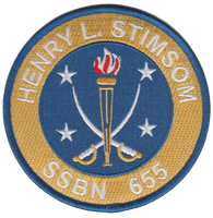USS Henry L Stimsom SSBN-655 Patch