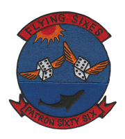 Officially Licensed US Navy VP-66 Flying Sixes Patch