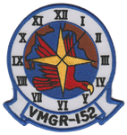 Officially Licensed USMC VMGR-152 Sumos Blue Edge Patch