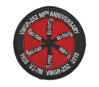 VMGR-252 90th Anniversary Shoulder Patch