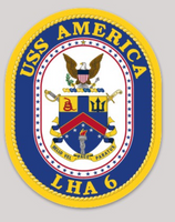 USS America LHA-6 Sticker