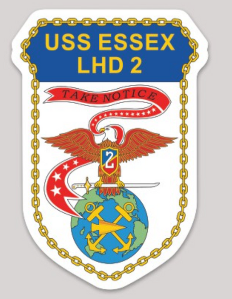 USS Essex LHD-2 Sticker