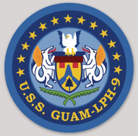 USS Guam LPH-9 Sticker