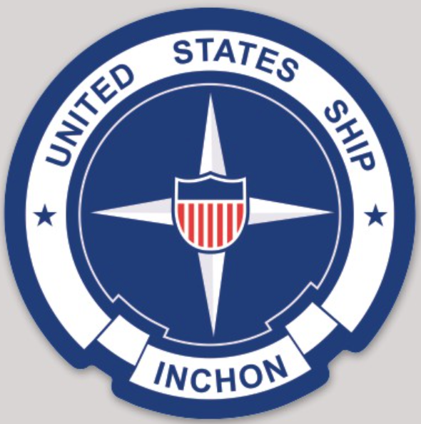 USS Inchon LPH-12 Sticker