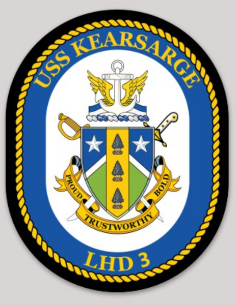 USS Kearsarge LHD-3 Sticker