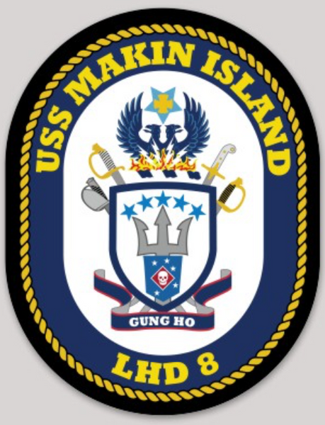 USS Makin Island LHD-8 Sticker