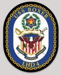 Officially Licensed USS Boxer LHD-4 Sticker