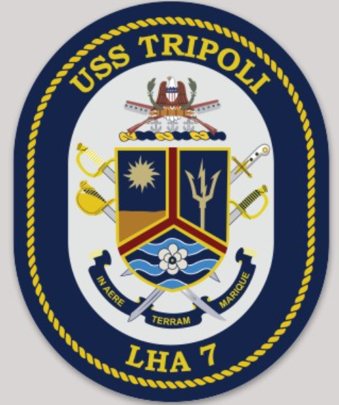 USS Tripoli LHA-7 Sticker