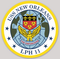 USS New Orleans LPH-11 Sticker