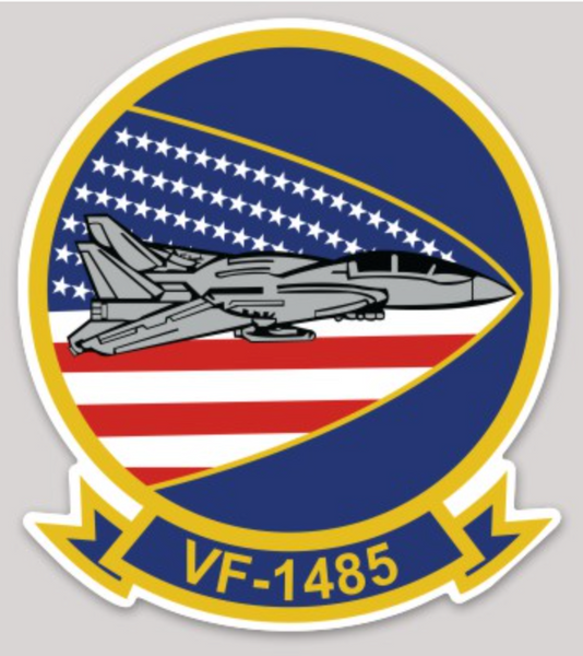 Officially Licensed US Navy VF-1485 Fubijars Sticker