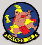 Officially Licensed US Navy VP-28 Hawaiian Warriors Sticker