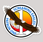 Officially Licensed US Navy VP-1 Screaming Eagles Sticker