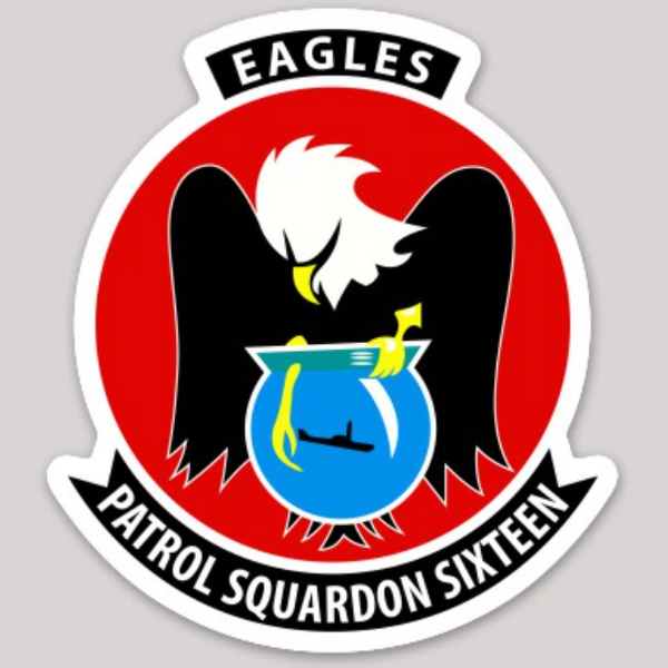 Officially Licensed US Navy VP-16 Eagles Sticker