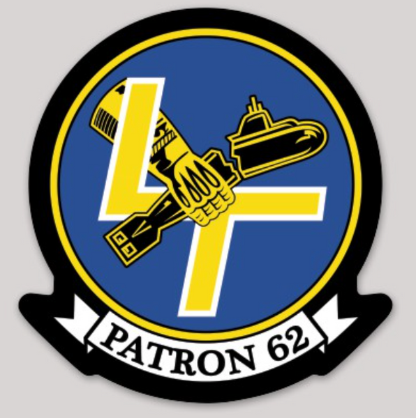 Officially Licensed US Navy VP-62 Broad Arrows Sticker