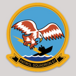 Officially Licensed US Navy VP-67 Golden Hawks Sticker