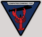 Officially Licensed US Navy Patrol Wing 5 Sticker