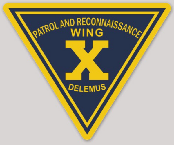 Officially Licensed US Navy Patrol Wing 10 Sticker