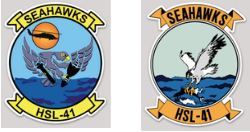 US Navy Helicopter Squadron HSL-41 Sticker