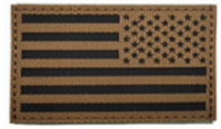 IR Infrared US Flag Patches
