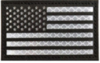 IR Infrared US Flag Patches