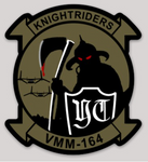 Officially Licensed USMC VMM-164 Knightriders V-22 Stickers