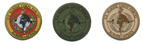 Officially Licensed USMC Marine Forces MARFOR Europe/Africa Patch