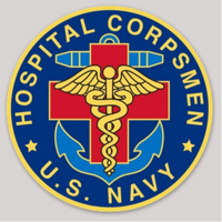 US Navy Hospital Corpsman Stickers