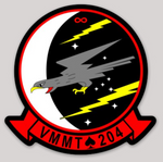 Officially Licensed USMC VMMT-204 Squadron Stickers