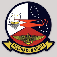 Official US Navy HT-8 Eightballers Stickers