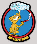 Officially Licensed US Navy RVAH-1 Smokin' Tigers Squadron Sticker