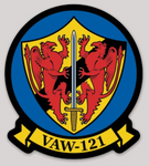 Officially Licensed US Navy VAW-121 Bluetails Stickers