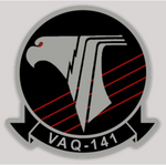 Officially Licensed US Navy VAQ-141 Shadowhawks Squadron Stickers
