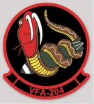 Officially Licensed VFA-204 River Rattlers Squadron Sticker